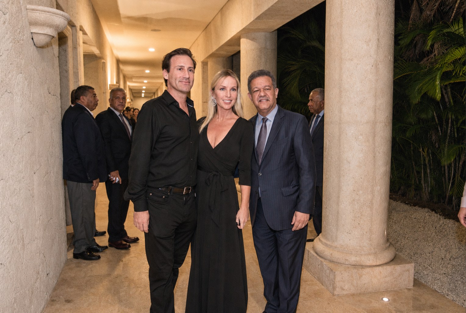 Nicolas Delrieu attending a cultural event