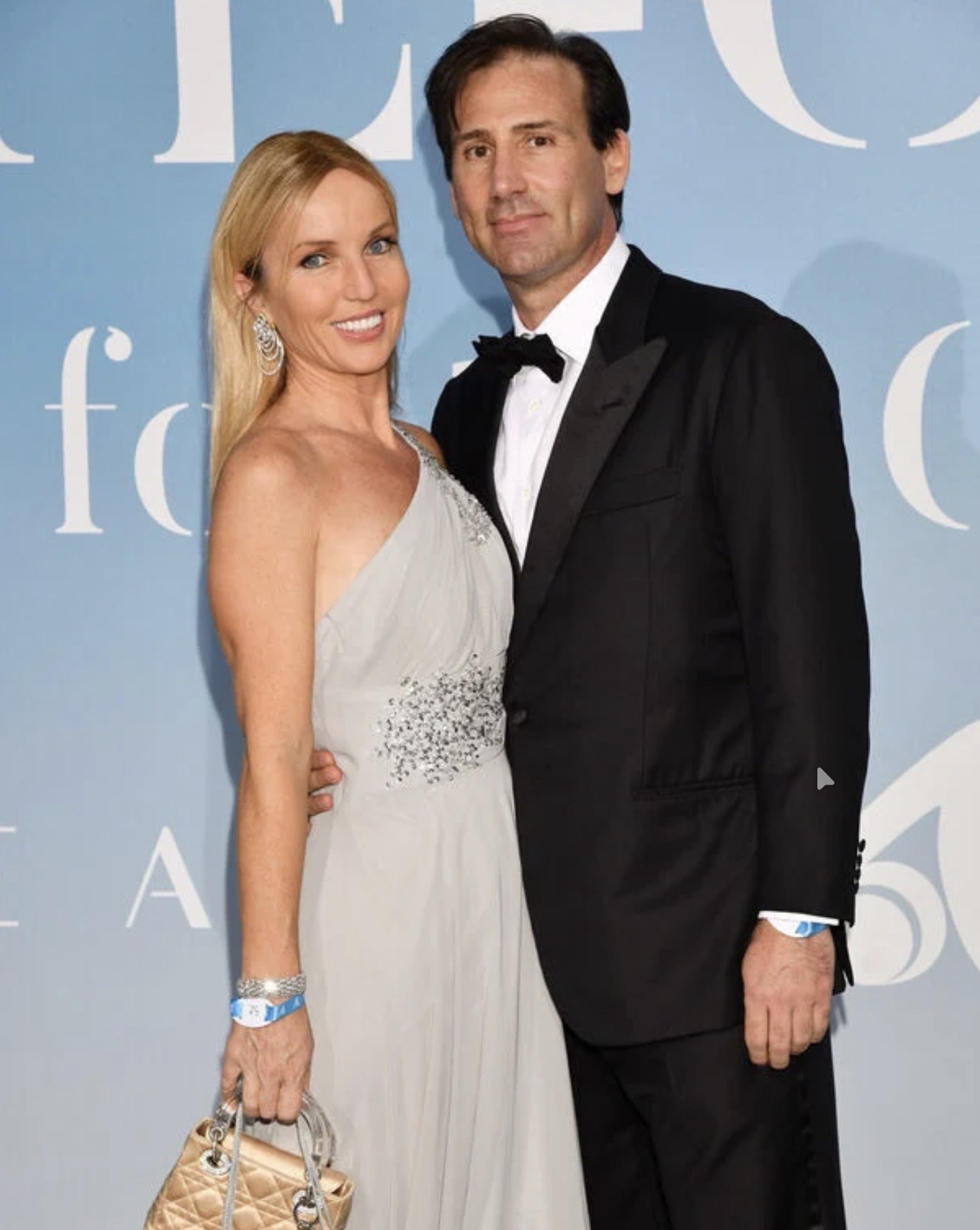 Nicolas Delrieu attending a formal gala